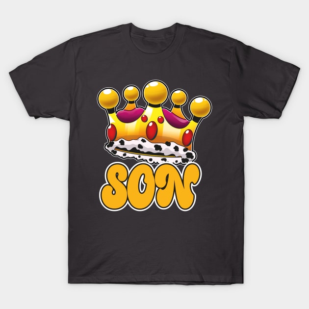 Son Kings Crown T-Shirt by nickemporium1